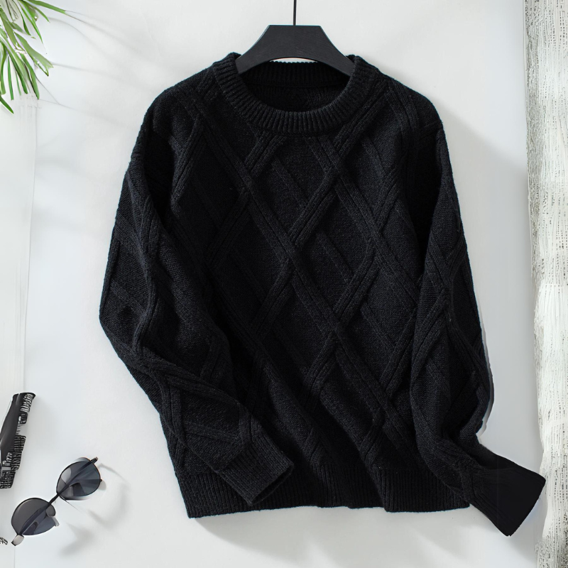 Diana Diamond Knit Sweater