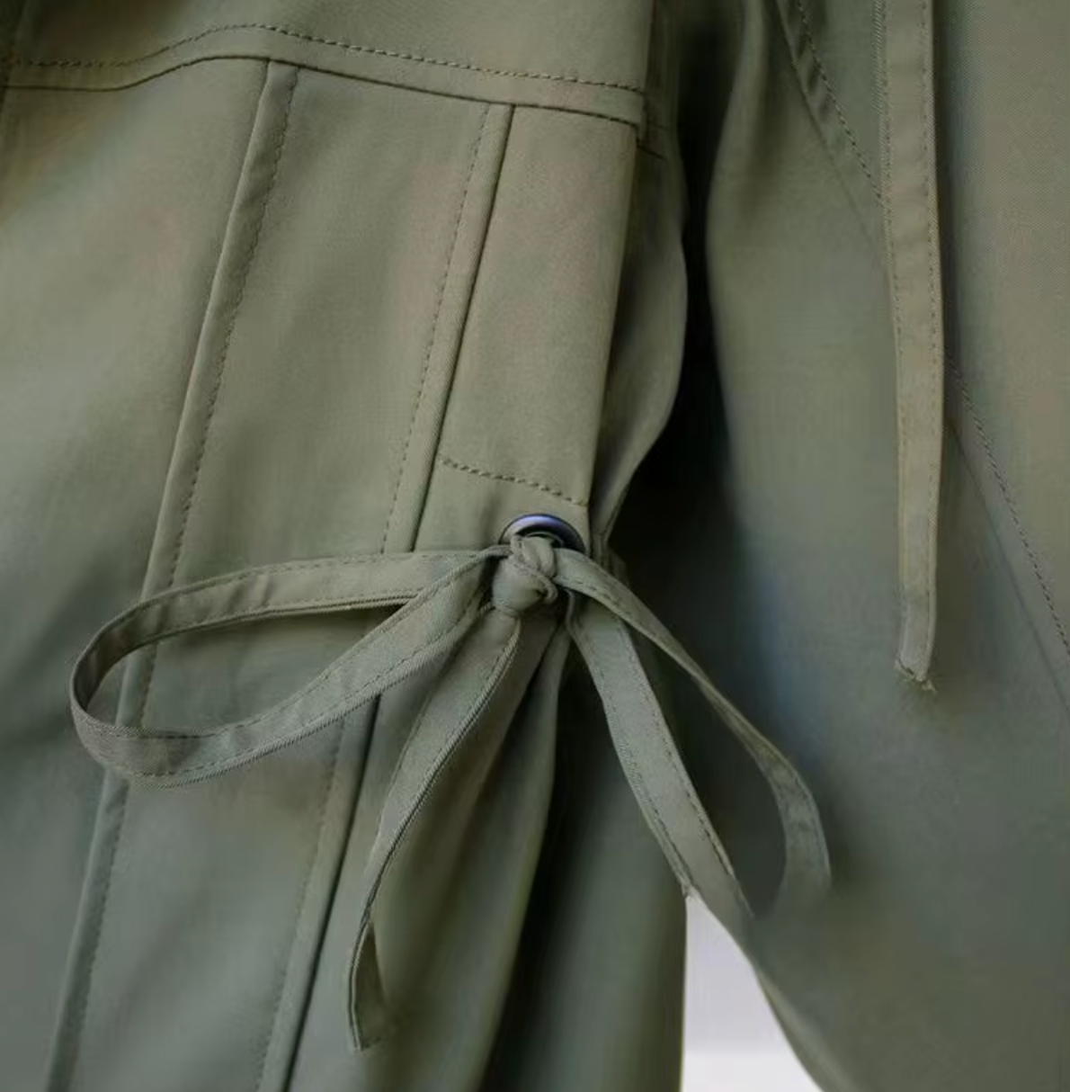 Everly Layered Panel Windbreaker