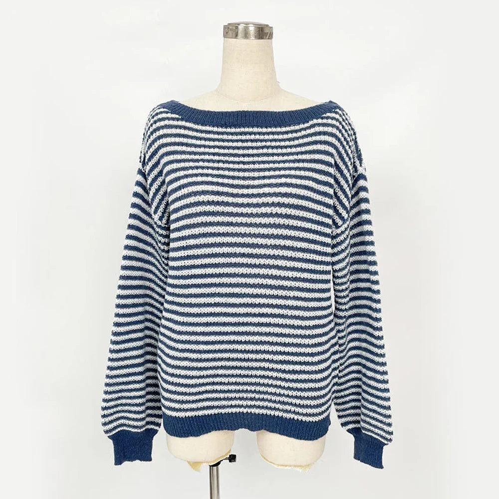 Milo Shoulder Drop Knit Pullover