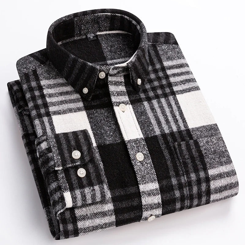 Wexler Plaid Cotton Shirt