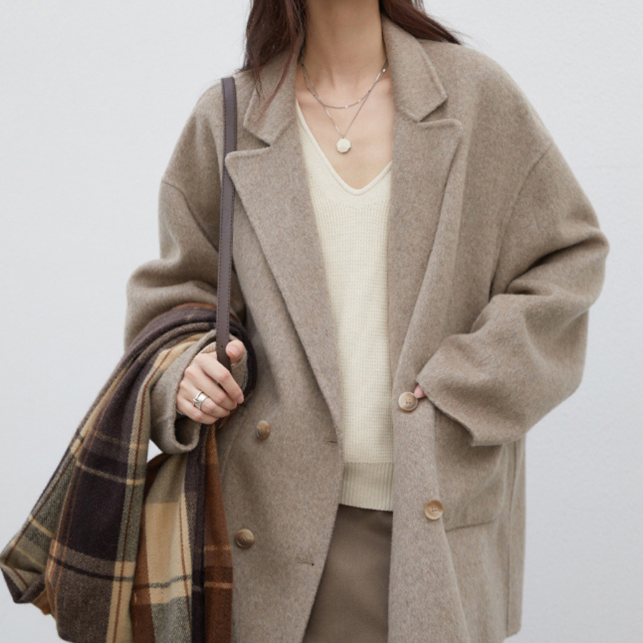 Hearthside Wool Trench Coat