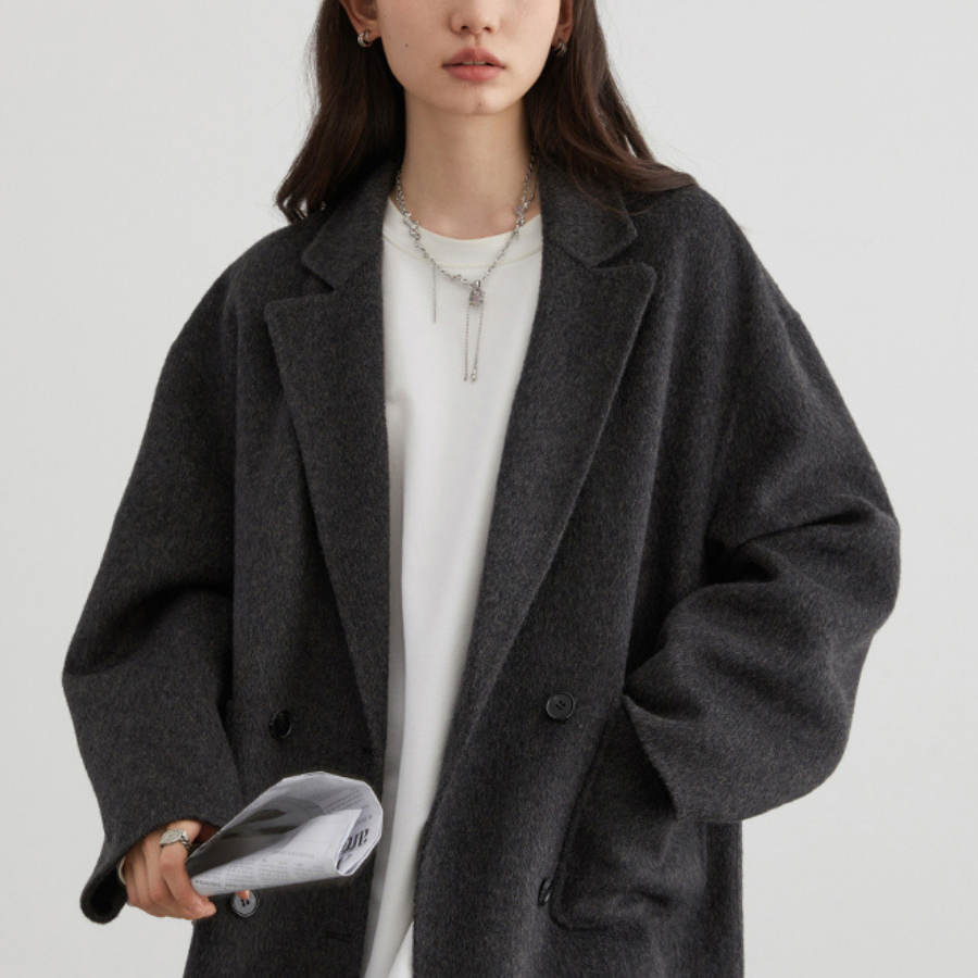 Hearthside Wool Trench Coat