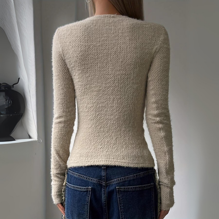 Contour Knit Sweater