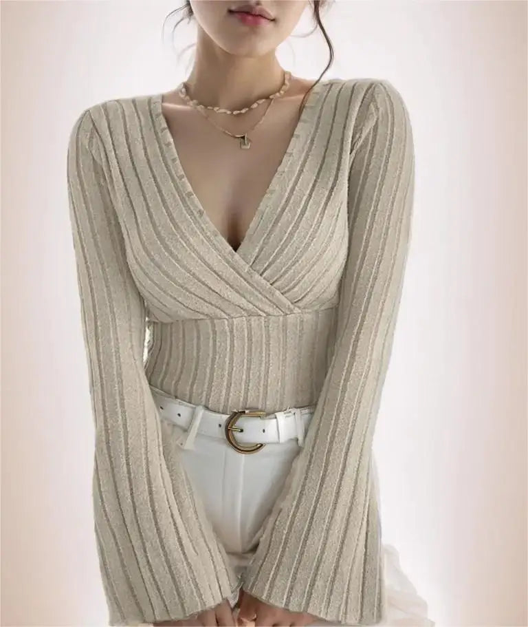 Esmeralda Wide-Sleeved Knit Top