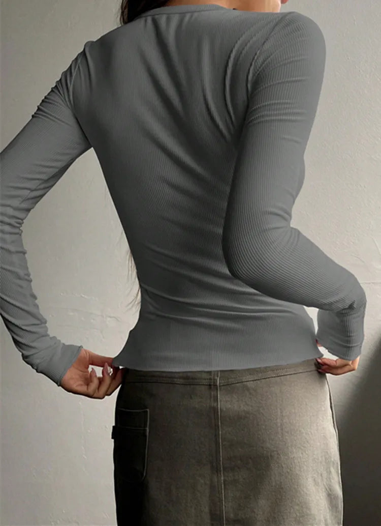 Luxe Rib Henley