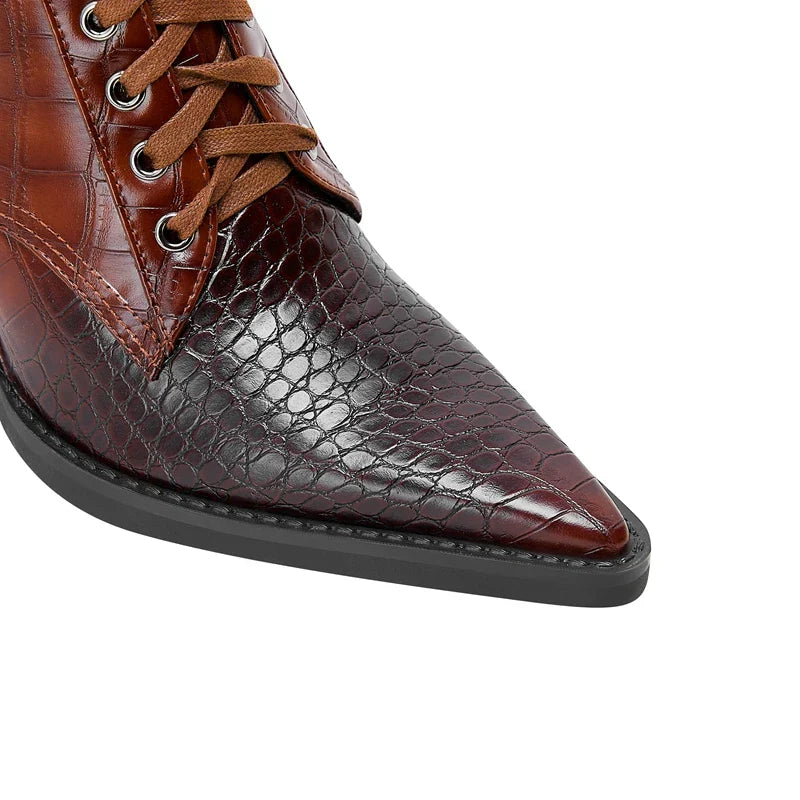 Izzy Ryder Lace-up Boots