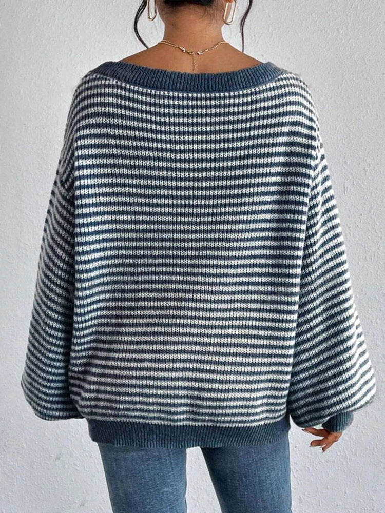 Milo Shoulder Drop Knit Pullover
