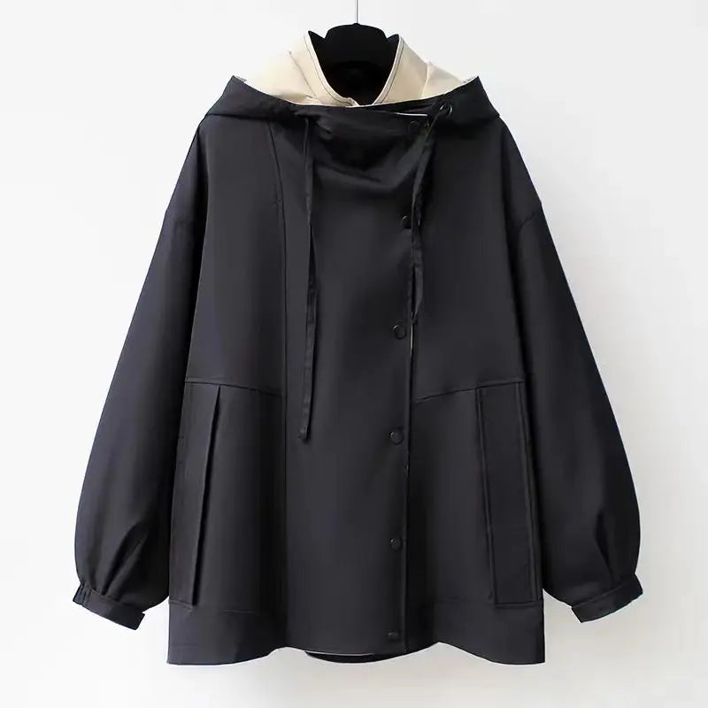 Everly Layered Panel Windbreaker