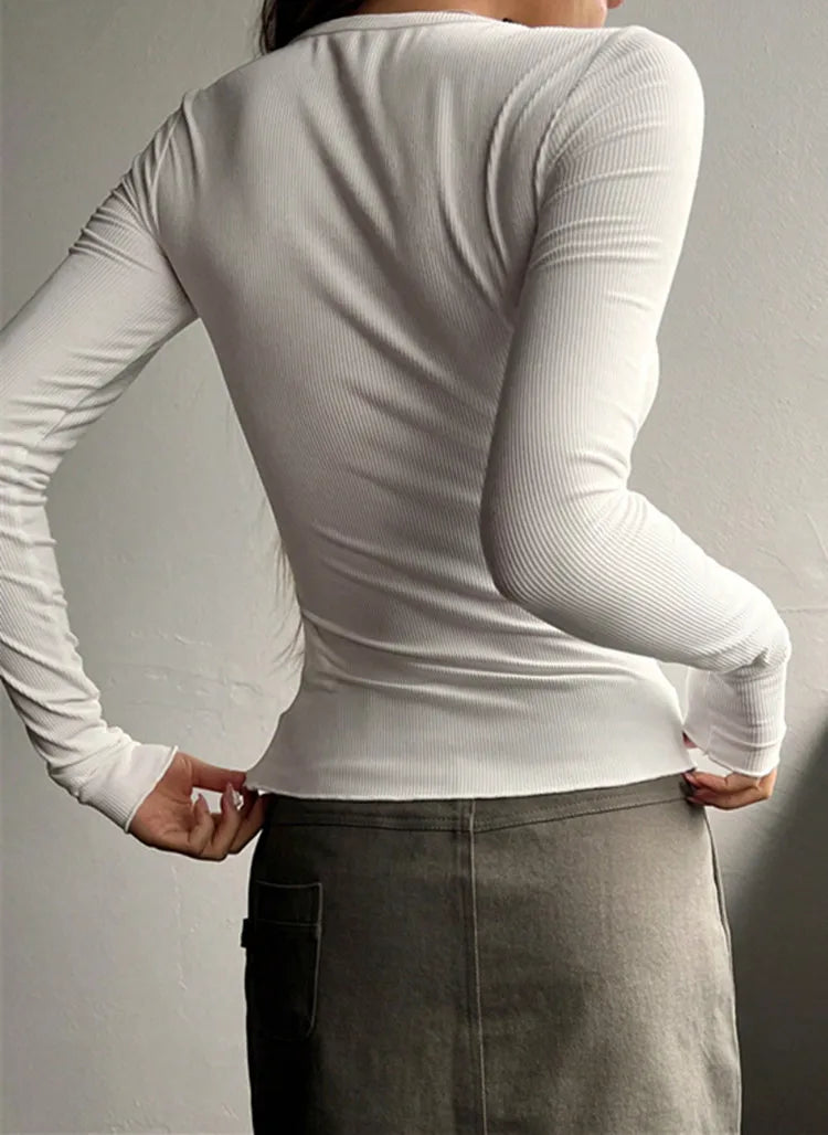 Luxe Rib Henley