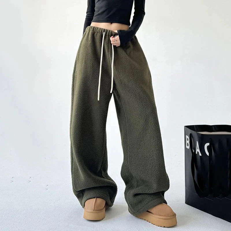 Elena Rose Sherpa Sweatpants