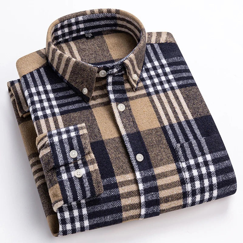 Wexler Plaid Cotton Shirt